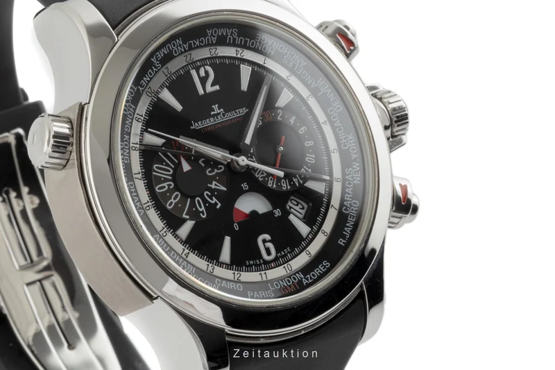 Jaeger LeCoultre Master Compressor chronograph steel / titanium automatic men's watch 150.8.22 [2301864]