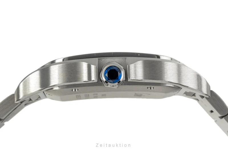 Cartier Santos steel automatic men's watch WSSA0030 LP: 8300EUR [2301856]