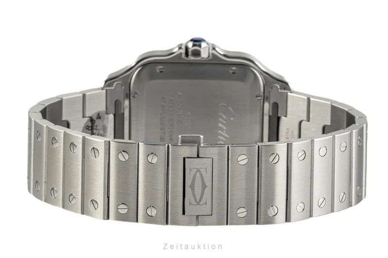 Cartier Santos steel automatic men's watch WSSA0030 LP: 8300EUR [2301856]