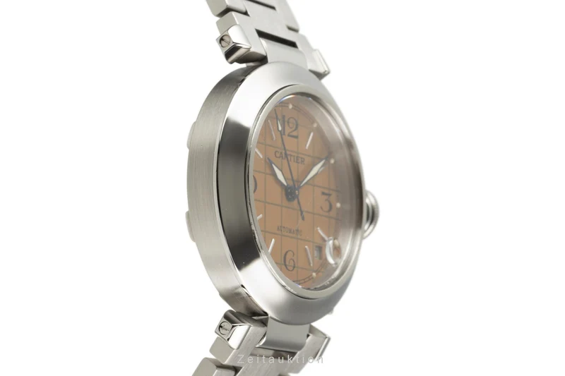 Cartier Pasha steel automatic men's watch 2324 LP: 6800EUR [2302037]