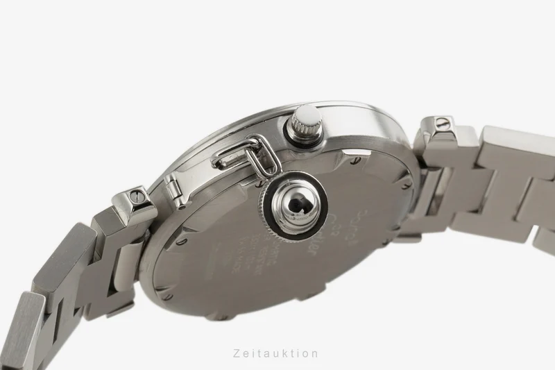Cartier Pasha steel automatic men's watch 2324 LP: 6800EUR [2302037]
