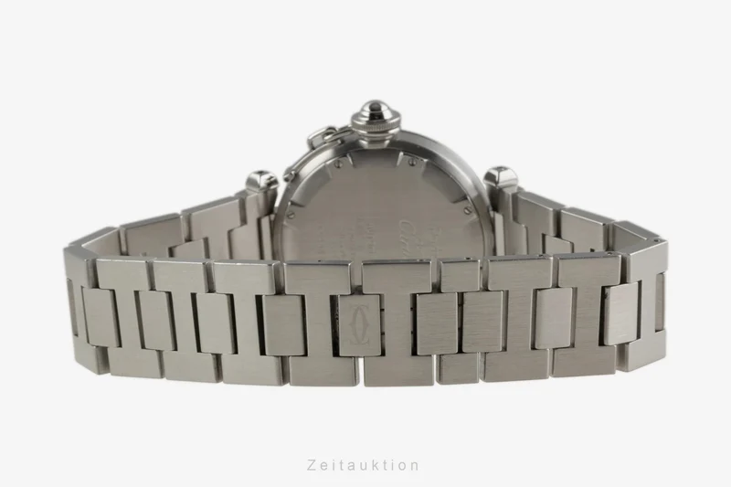 Cartier Pasha steel automatic men's watch 2324 LP: 6800EUR [2302037]