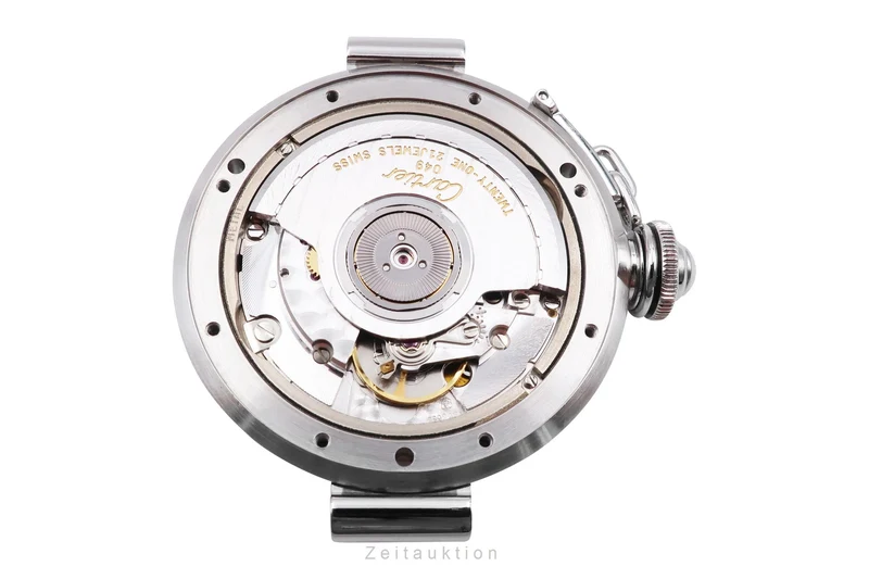 Cartier Pasha steel automatic men's watch 2324 LP: 6800EUR [2302037]