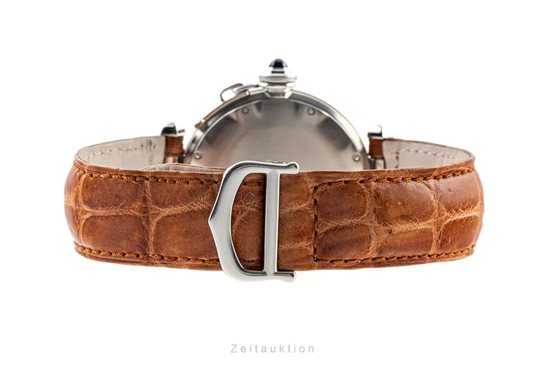 Cartier Pasha steel / gold automatic men's watch W3101255 1033 [2302035]
