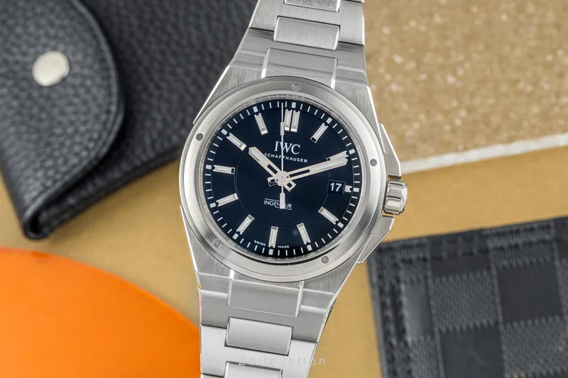 IWC Ingenieur steel automatic men's watch 3239 LP: 12900EUR [2302020]
