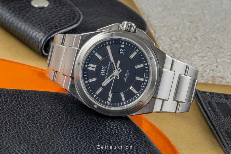 IWC Ingenieur steel automatic men's watch 3239 LP: 12900EUR [2302020]