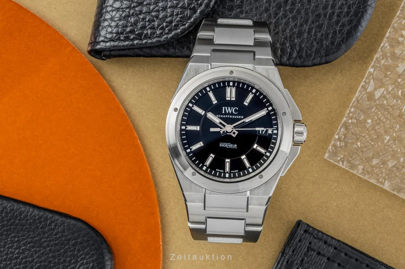 IWC Ingenieur steel automatic men's watch 3239 LP: 12900EUR [2302020]