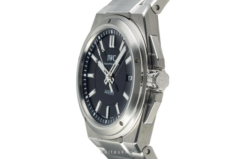 IWC Ingenieur steel automatic men's watch 3239 LP: 12900EUR [2302020]