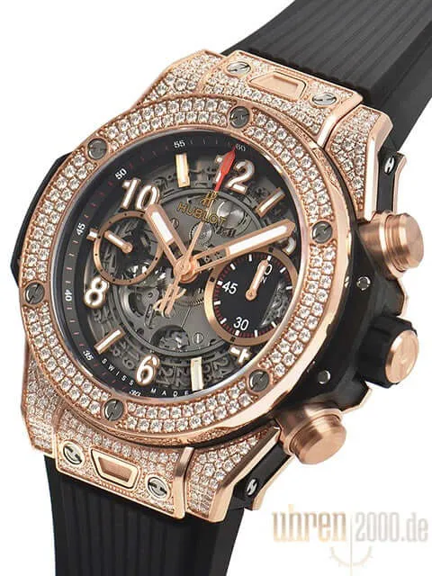 Hublot Big Bang Unico King Gold 42 Pave 441.OX.1180.RX.1704