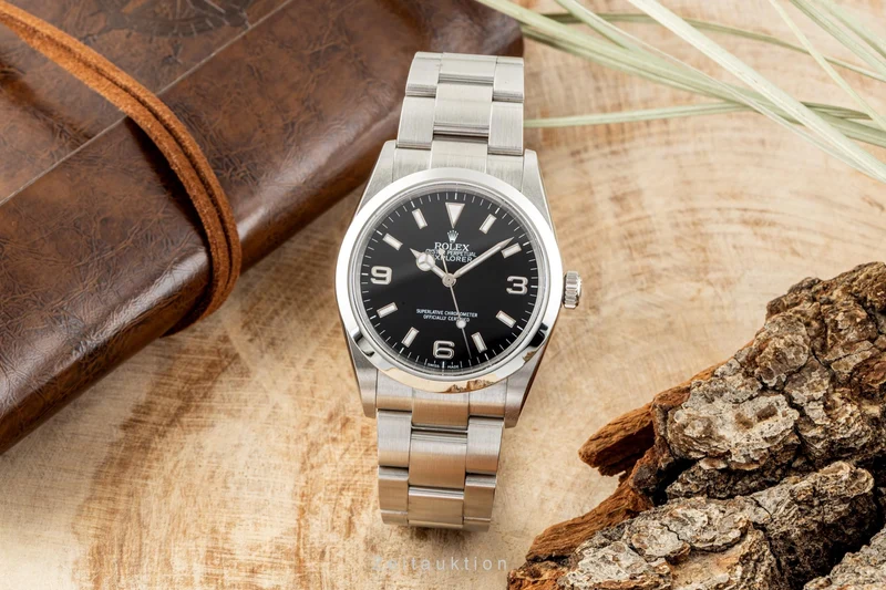 Rolex Explorer steel automatic men's watch 114270 [2300399]