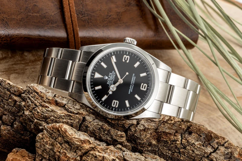 Rolex Explorer steel automatic men's watch 114270 [2300399]