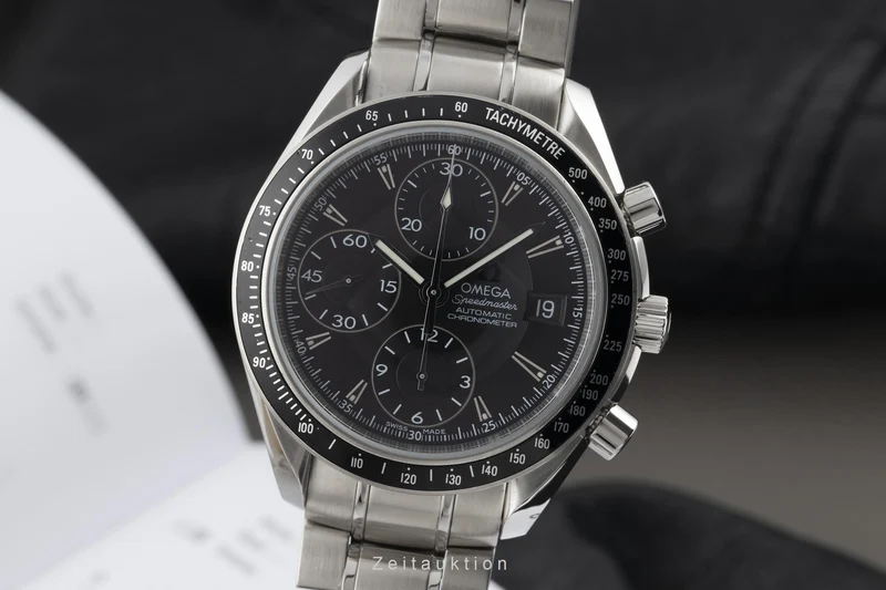 Omega Speedmaster chronograph steel automatic men's watch 3210.50.00 [2300396]