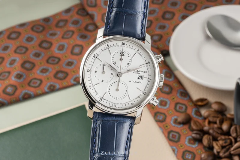 Baume & Mercier Classima chronograph steel automatic men's watch 65533 [2300394]