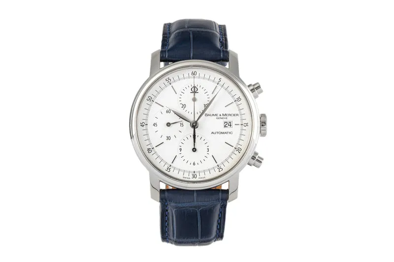 Baume & Mercier Classima chronograph steel automatic men's watch 65533 [2300394]