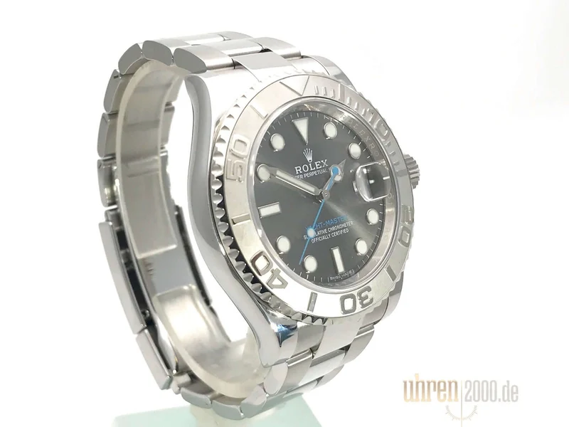 Rolex Yacht-Master 116622 Edelstahl Platin Rhodium aus 2016 LC100