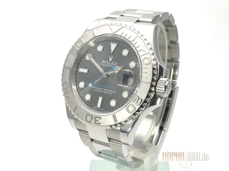 Rolex Yacht-Master 116622 Edelstahl Platin Rhodium aus 2016 LC100