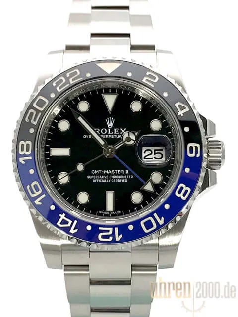 Rolex GMT Master II Edelstahl 116710BLNR LC128 aus 2017