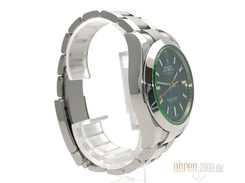 Rolex Oyster Perpetual Milgauss 116400GV Blue aus 2015