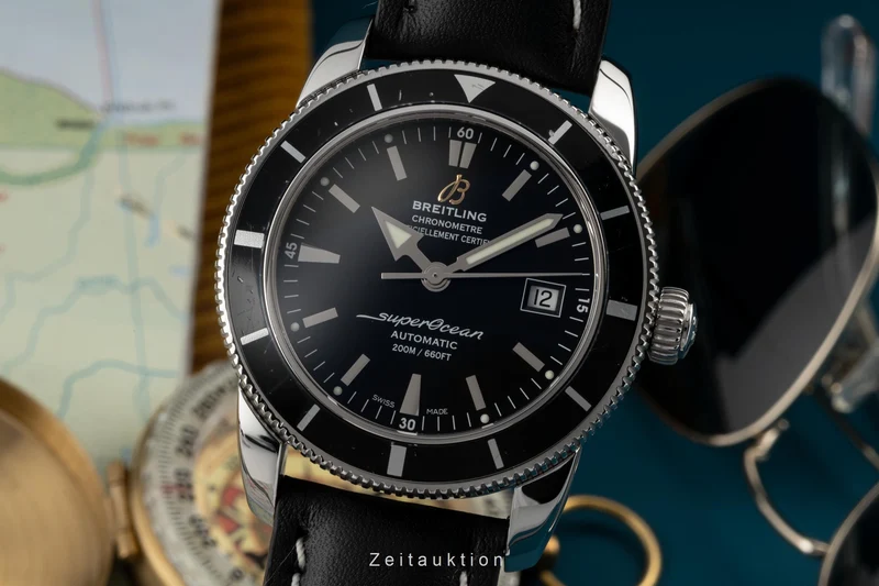 Breitling Superocean steel automatic men's watch A17321 LP: 4950EUR [2300019]