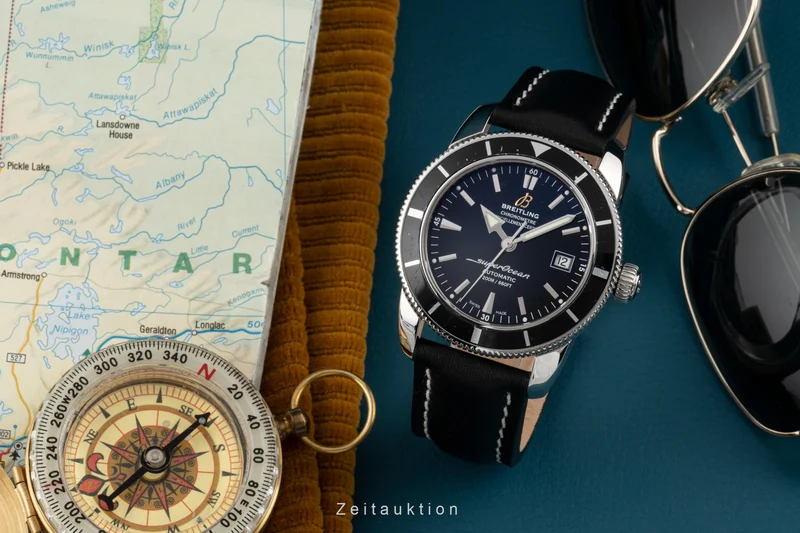Breitling Superocean steel automatic men's watch A17321 LP: 4950EUR [2300019]