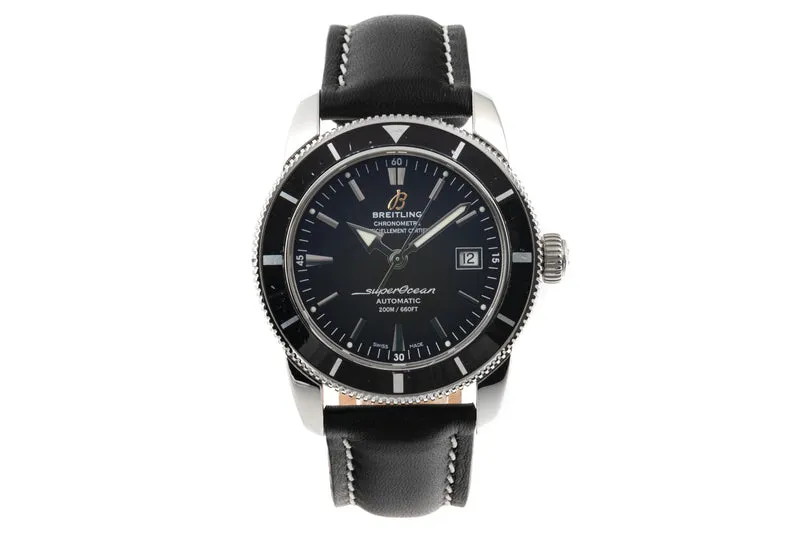 Breitling Superocean steel automatic men's watch A17321 LP: 4950EUR [2300019]
