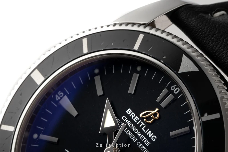 Breitling Superocean steel automatic men's watch A17321 LP: 4950EUR [2300019]
