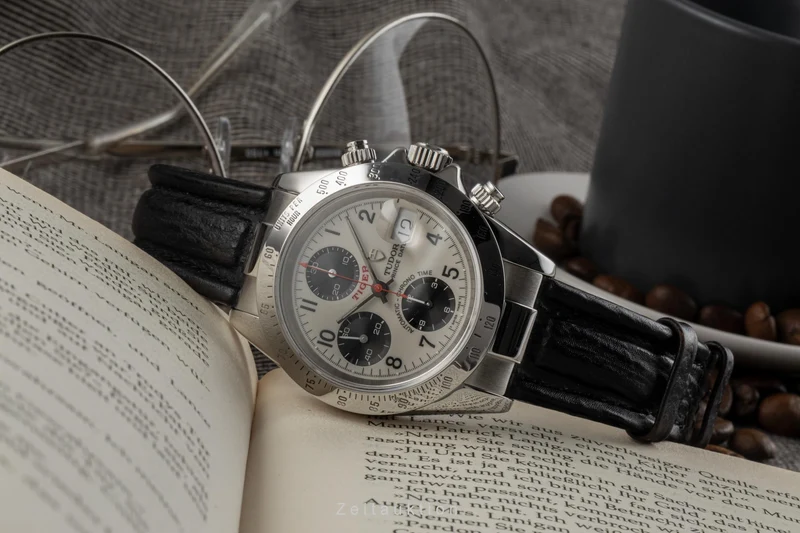 Tudor Prince Date chronograph steel automatic men's watch 79280P [2300013]