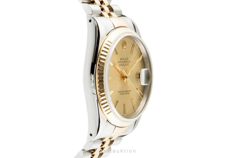 Rolex Datejust steel / gold automatic men's watch 16233 LP: 12450EUR [2207730]