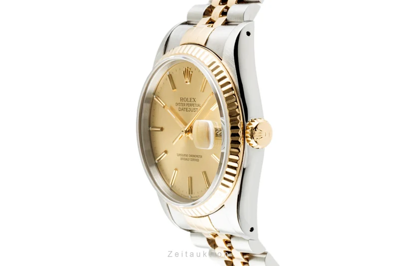 Rolex Datejust steel / gold automatic men's watch 16233 LP: 12450EUR [2207730]