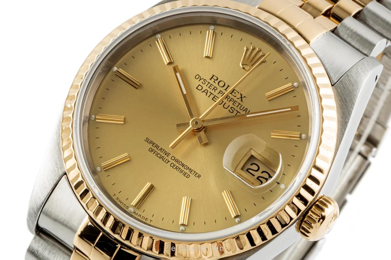 Rolex Datejust steel / gold automatic men's watch 16233 LP: 12450EUR [2207730]