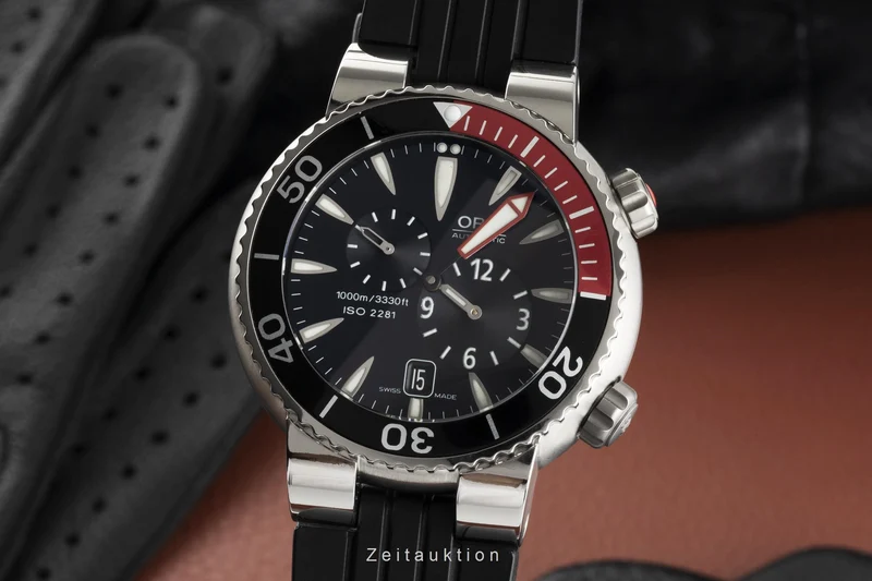Oris Divers titanium automatic men's watch 649-7541P [2207673]