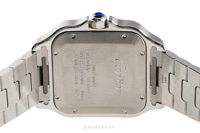 Cartier Santos steel / gold automatic men's watch W2SA0006 [2302946]