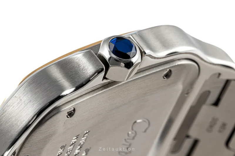 Cartier Santos steel / gold automatic men's watch W2SA0006 [2302946]