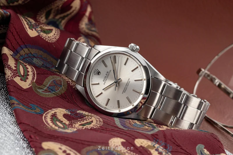 Rolex Oyster Perpetual steel automatic men's watch 1002 [2302899]