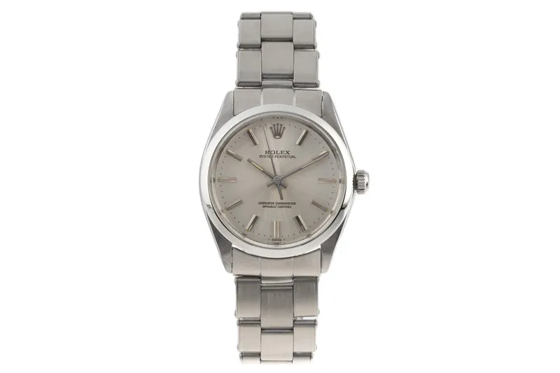 Rolex Oyster Perpetual steel automatic men's watch 1002 [2302899]