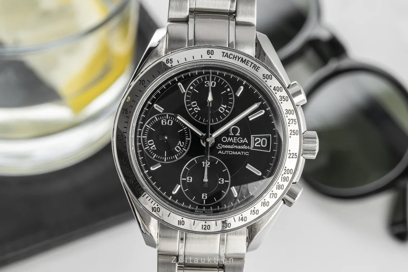 Omega Speedmaster chronograph steel automatic men's watch 3513.50.00, 175.0083 LP: 5900EUR [2301775]