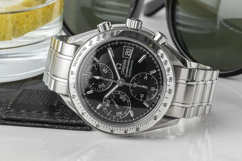 Omega Speedmaster chronograph steel automatic men's watch 3513.50.00, 175.0083 LP: 5900EUR [2301775]