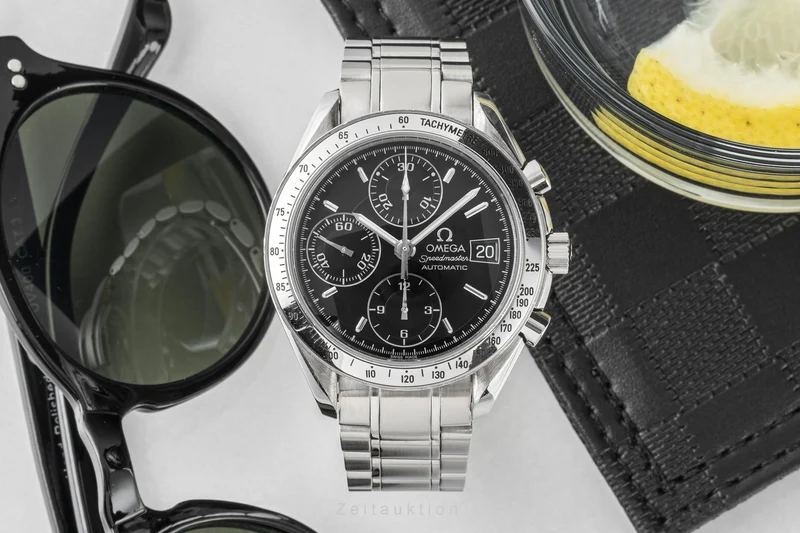 Omega Speedmaster chronograph steel automatic men's watch 3513.50.00, 175.0083 LP: 5900EUR [2301775]