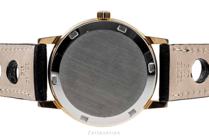 Omega Geneve gilt-brass automatic men's watch 166.0163 [2301773]