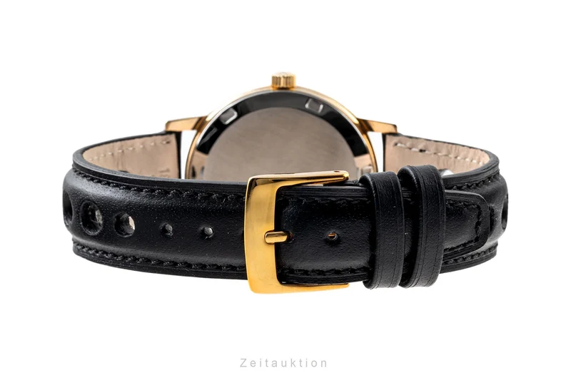 Omega Geneve gilt-brass automatic men's watch 166.0163 [2301773]