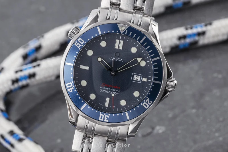 Omega Seamaster steel quartz men's watch 2221.80.00 [2301739]