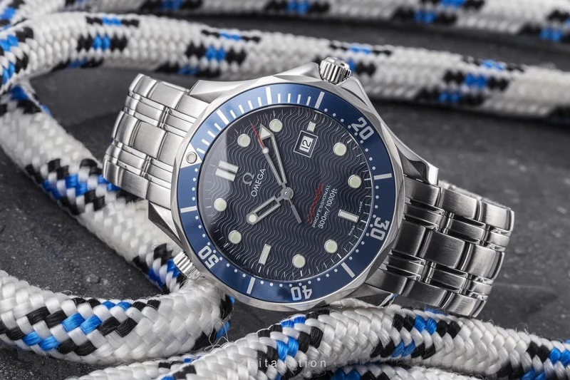 Omega Seamaster steel quartz men's watch 2221.80.00 [2301739]