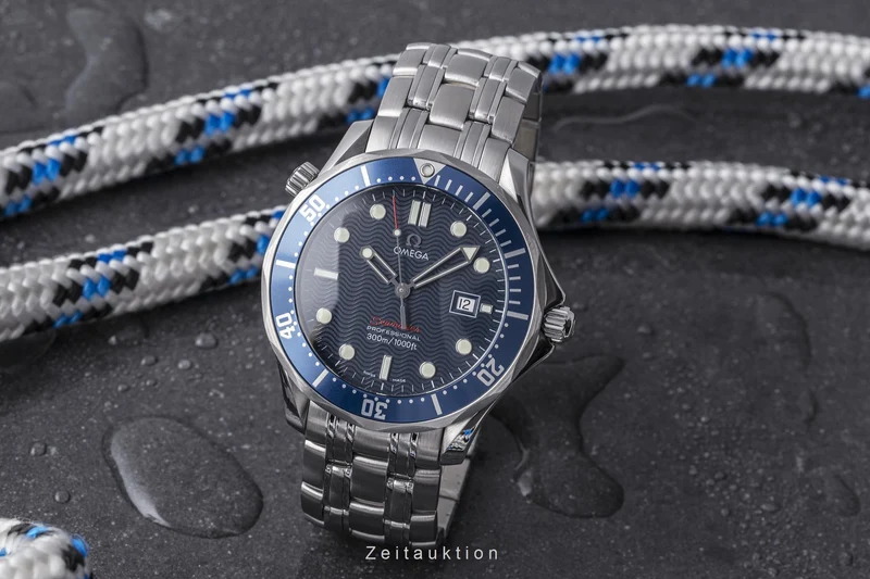 Omega Seamaster steel quartz men's watch 2221.80.00 [2301739]