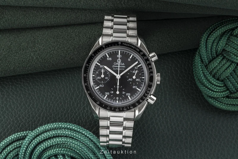Omega Speedmaster chronograph steel automatic men's watch 3510.50.00 LP: 5900EUR [2301710]