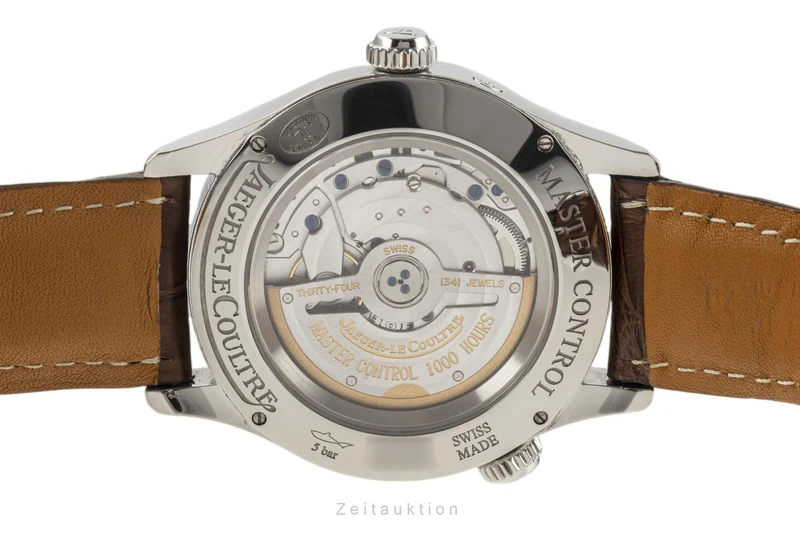 Jaeger LeCoultre Master Geographic steel automatic men's watch Q1428421, 176.8.29.S [2301691]