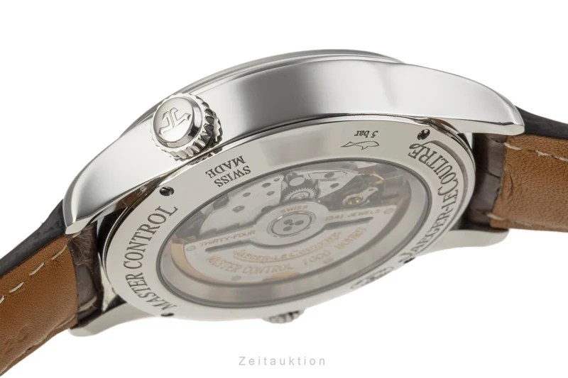 Jaeger LeCoultre Master Geographic steel automatic men's watch Q1428421, 176.8.29.S [2301691]
