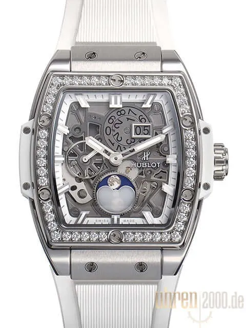 Hublot Spirit of Big Bang Moonphase Titanium White Diamonds 647.NE.2070.RW.1204