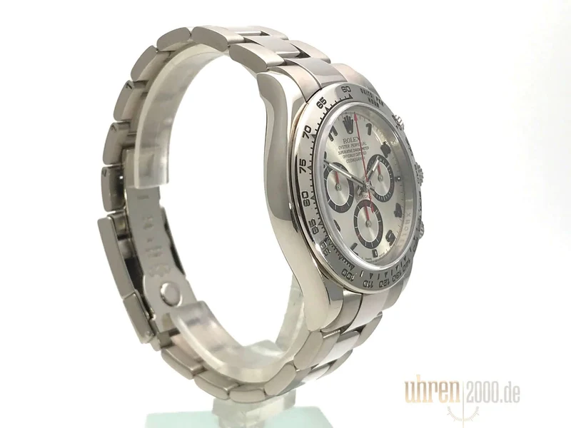 Rolex Cosmograph Daytona 116509 Weißgold Silber aus 2007 LC100
