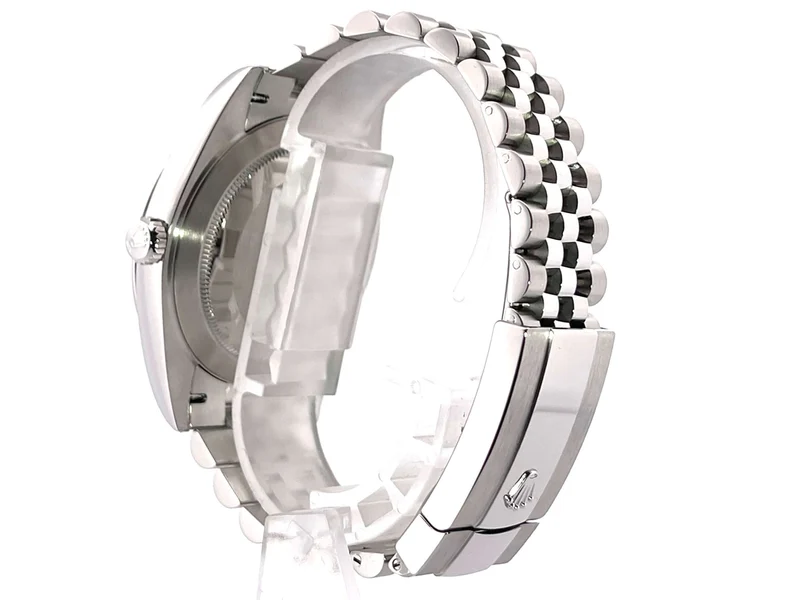Rolex Datejust 41 Oystersteel 126300 Blau Römisch Jubile-Band