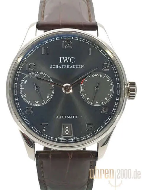 IWC Portugieser Automatic 7 Tage Weißgold IW500106 aus 2007